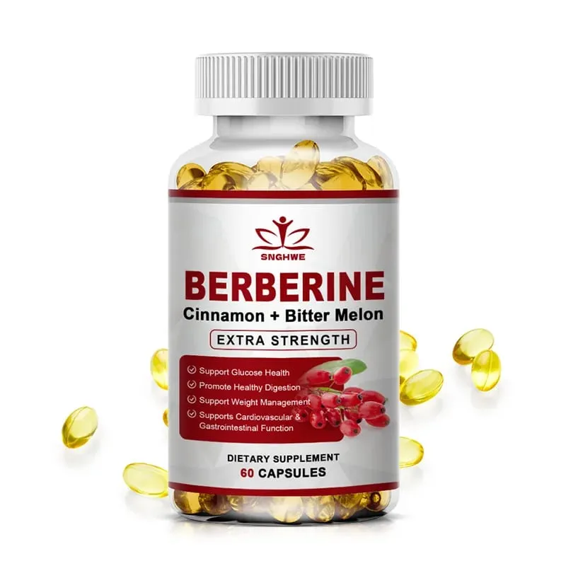 Berberine Supplement High Potency with Ceylon Cinnamon - Immune System Cardiovascular & Gastrointestinal Function - Berberine H