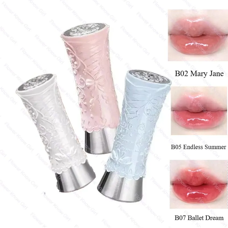 Flower Know Swan Grace Set Swan Ballet Eyeshadow Little Angel Highlight Powder Glow Waterproof Matte Lipstick Glossy