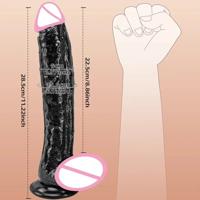 Realistic Dildo with Suction Cup Penetration Anal G-Spot Masturbator Penis Adult Sex Toys Huge Dildos for Women Rubber Cock Gode
