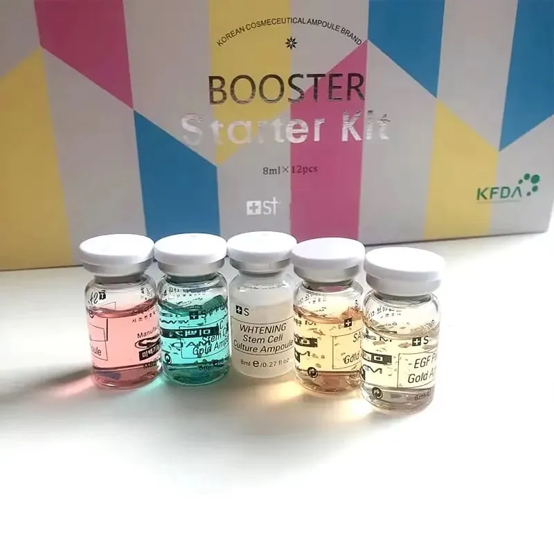 Korea 8ml BB Cream Ampoule Beginner Starter Kit Face Foundation Salmon DNA Serum Moisturise Whitening Cosmetic