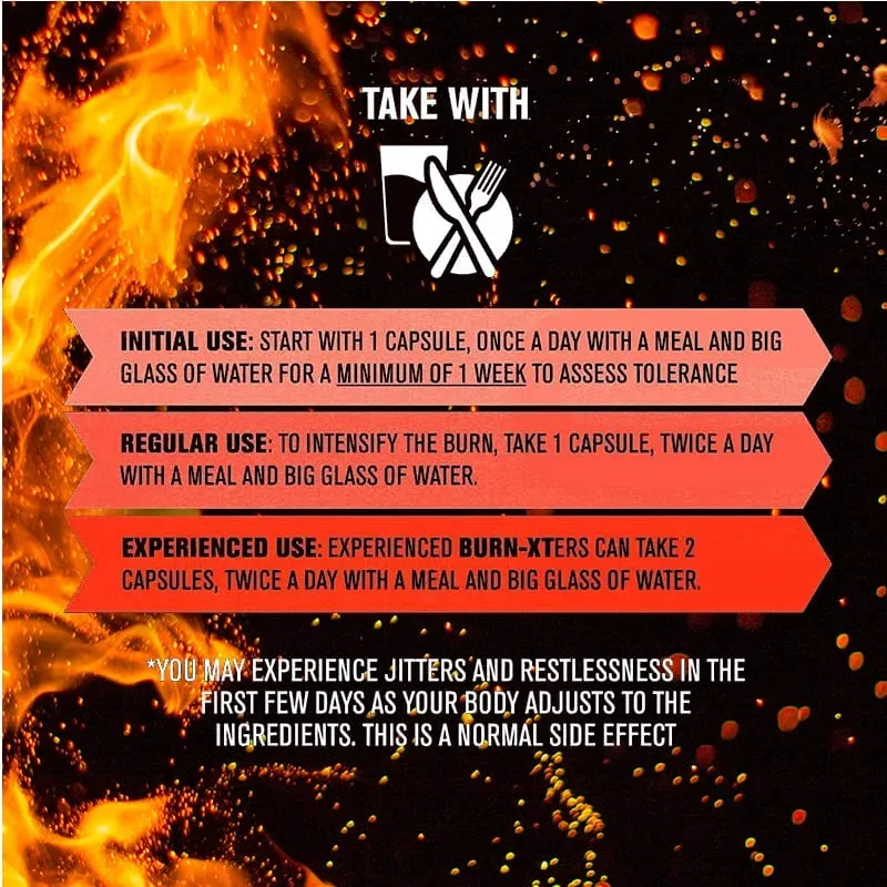 Burn-XT Fat Burner - Fat Burning Energy Boosting Appetite Suppressing Metabolism Boosting