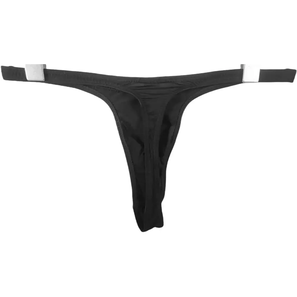 Men Sexy Front Open Pouch Thong G-string T-back Elephant Nose Briefs Underwear