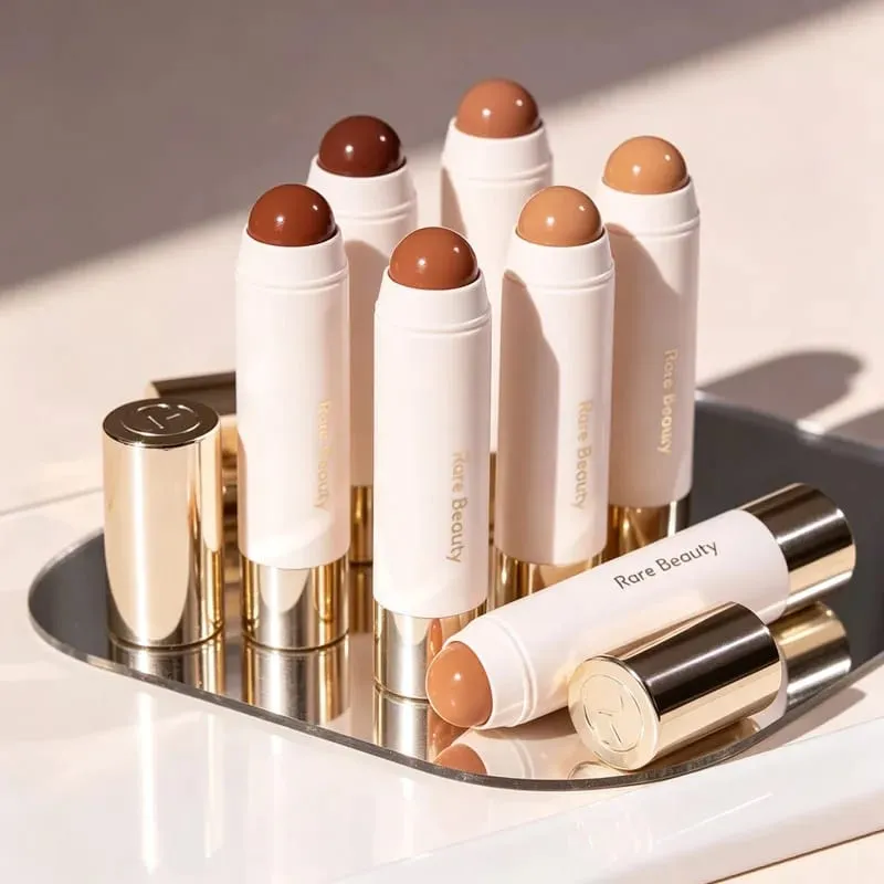 Hot Rare Beauty Brand 3D Face Contouring Liquid Blusher Natural Bronze Contours Stick Eye Nose Shadow Highlight Gloss Mirror