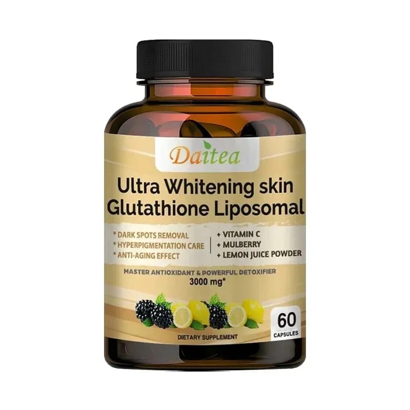 Collagen Glutathione Capsules - Powerful Antioxidants That Help Immune Function Skin Health Beauty Youthfulness and Repair