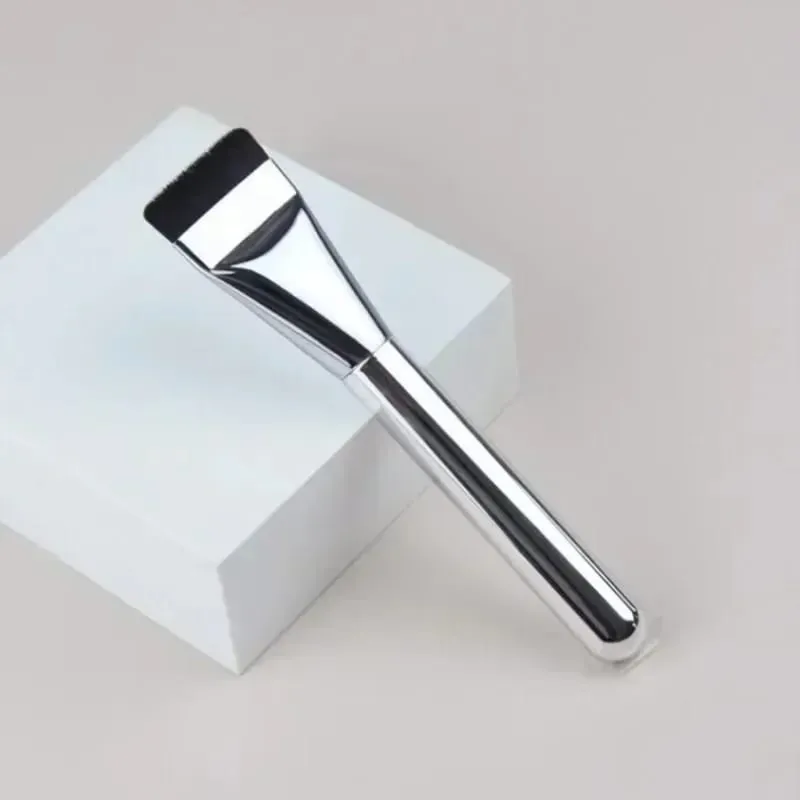 1Pc Ultra Thin Foundation Brush Lightweight Thin Face Contour Brushes Flat Contour Brush Blending Foundation Cream Make Up Brush — image 4