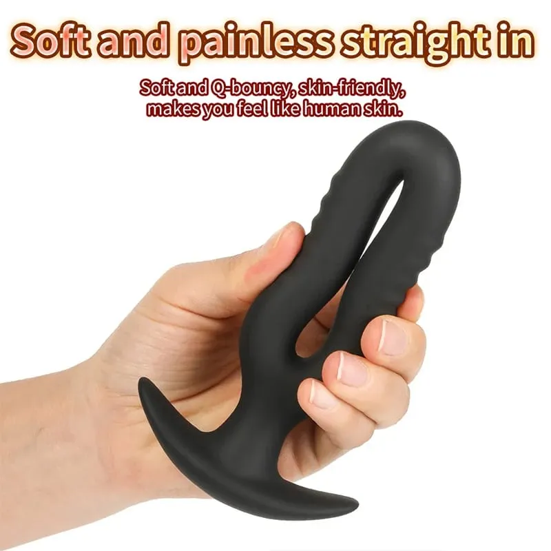 3Sizes Anal Plug Soft Silicone Anal Dildo Dilator Sex Toys for Women Dilating Butt Plug Erotic Stimulator Male Prostate Massager — image 3