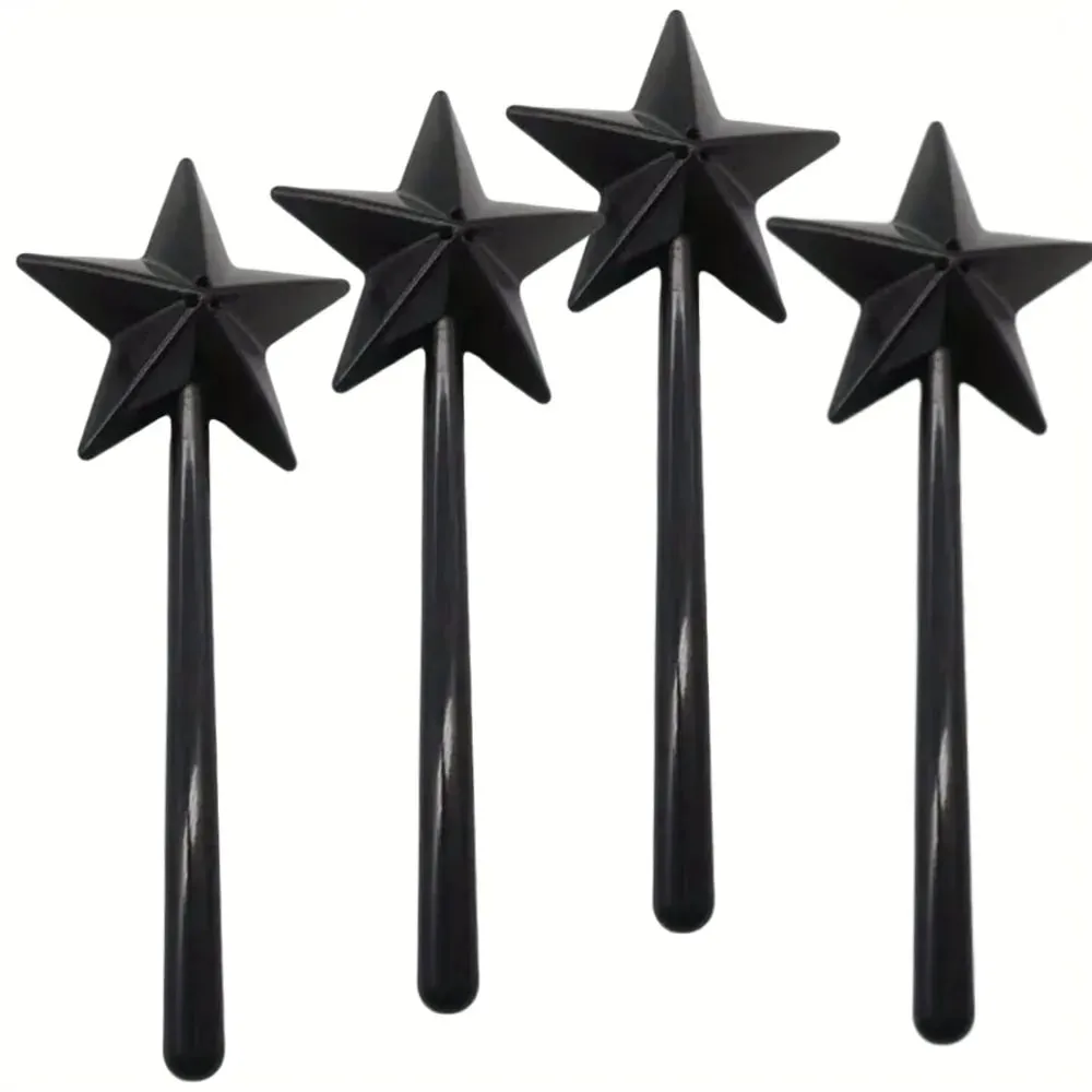 Bacchetta magica ricaricabile con stella portatile, dispenser per spezie, sale e pepe, set da cucina, forniture per barbecue, regali per feste di Halloween