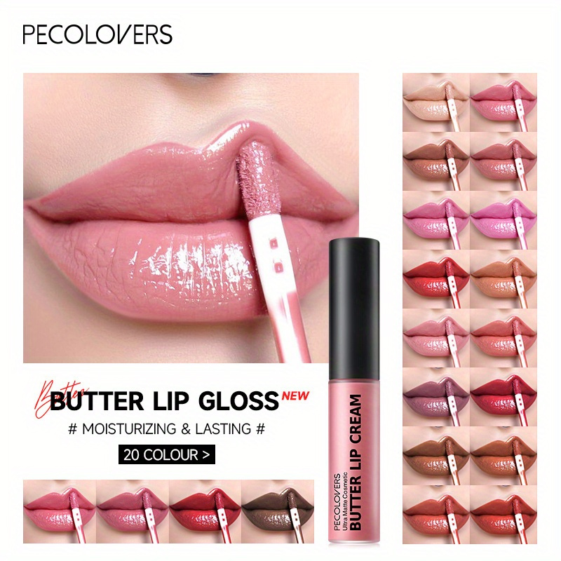 Nude Lip Gloss Waterproof Matte Liquid Lipstick Long Lasting Non Sticky Cup Red Velvet Lip Tint Makeup Cosmetics