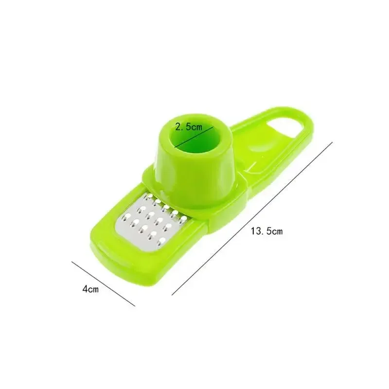 2pcs Mini Ginger Grater Garlic Grinding Great Lemon Zester Nutmeg Grater Planer Slicer Cutter Tool Kitchen Gadget for Cooking