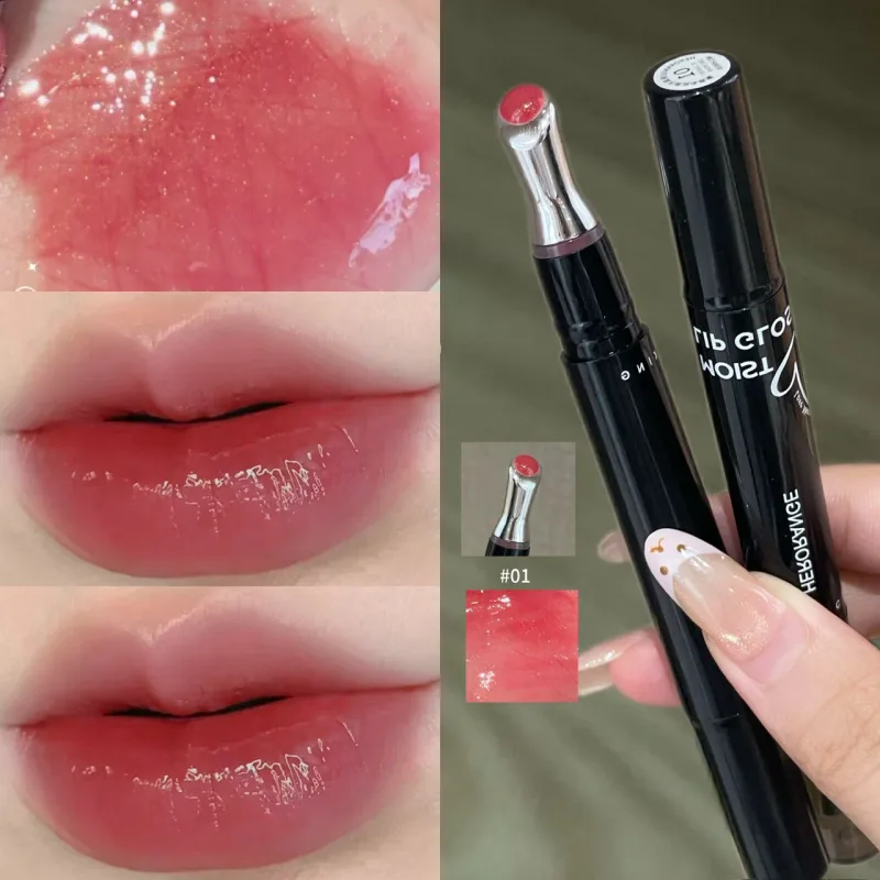 Hydrating Glossy Lip Gloss Long Lasting Brightening Create Plump Lips for Daily Date