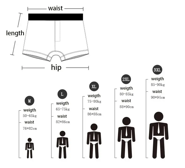 1/4 bitar Herrunderkläder Bomull Boxershorts Herrunderkläder Boxerbyxor Andas U Konvex Herrunderkläder Sexiga Plus Size — image 2
