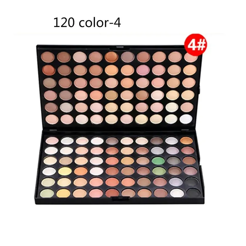 120 Color Makeup Palette Professional Nude Eyeshadow Kit Waterproof Matte Shimmer Glitter Eyeshadow Palette