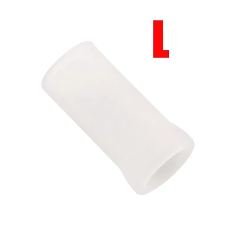 S/M/L Silicone Sleeves for Penis Extender Pump Enlargement Glans Protector Cap Replacement Penile Stretcher Clamping Kit Sex Toy