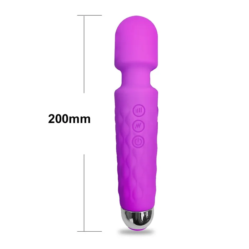 Powerful Dildo Vibrator AV Magic Wand G-Spot Massager Sex Toys For Women Couples Clitoris Stimulate Goods for Adults USB Charge
