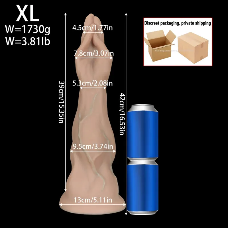 Enorme Siliconen Voet Butt Plug Dikke Been Dildo Grote Anale Plug Anale Expander Masturbator Anus Dilatator Seksspeeltjes Volwassen Speelgoed Sex Shop