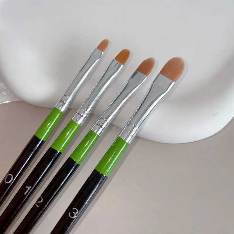 1/4/5pc Foundation Makeup brushes Small Detailed Concealer Make up brush wood handle cosmetic tool — image 2