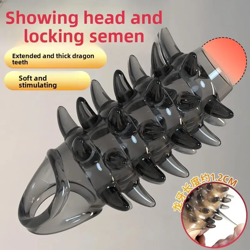 4 Types Penis Enlargement Sleeve Penis Extender Erection Cock Ring Delay Ejaculation Sex Toys for Men Adult Sex Game