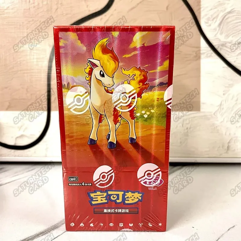 New Original Pokemon TCG Stellar Glass 17.0 Charizard & Gengar Simplified Chinese Collectible Battle Cards Hobby Collection