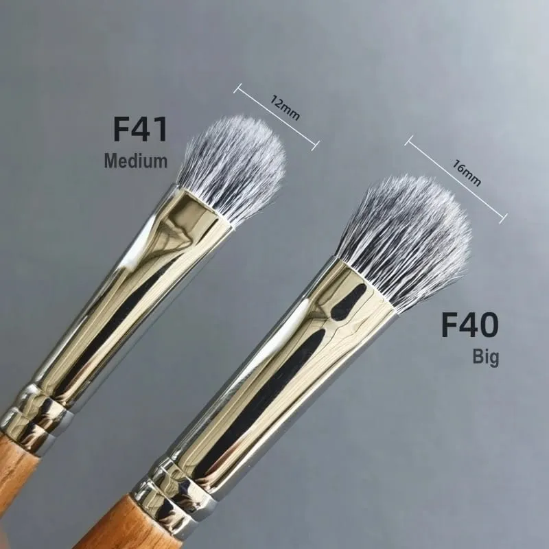 Eye Shadow Brushes Blending Eyeshadow Makeup Brush Soft Fluffy Natural Goat Hair Make Up Tools — image 4