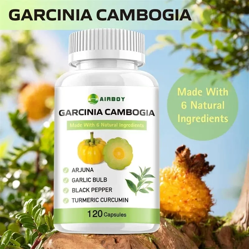 Kapsul Garcinia Cambogia - Membakar Lemak Pengurusan Berat Badan Penindasan Selera Makan Meningkatkan Metabolisme
