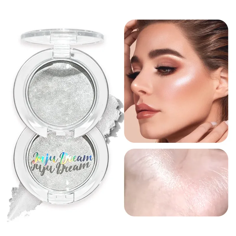 Waterproof Highlighter Powder Ultra Glow Radiance Buildable Shimmer for Face Body & Special Occasion Makeup