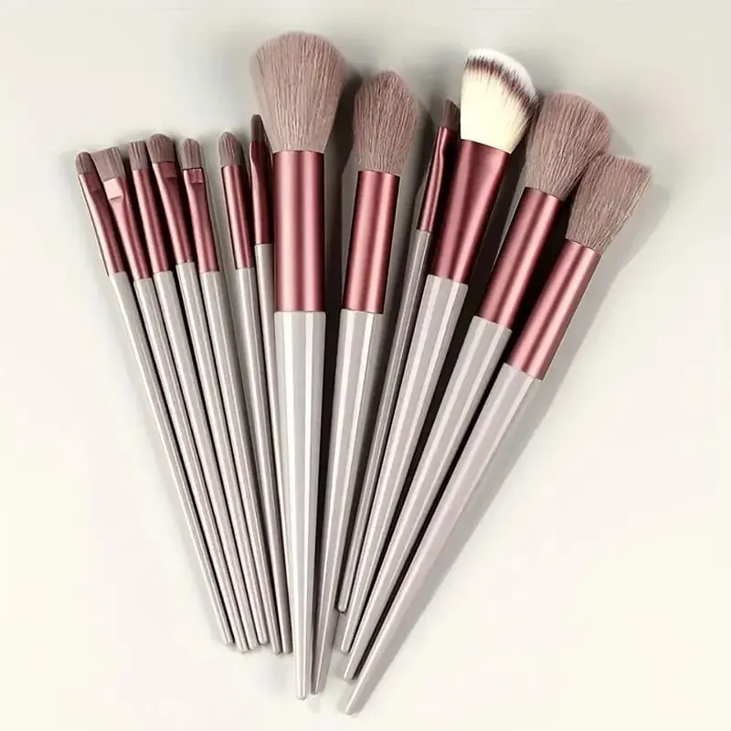 Makeup Brush Set Eye Shadow Highlighter Concealer Brush Blush Loose Powder Brush Blending Soft Fluffy Women Beauty Tool