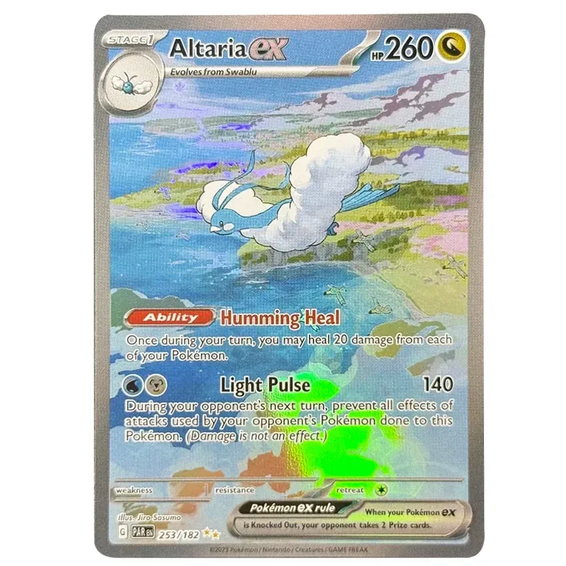PKM English Single Card Surging Sparks Latios Hydreigon Pikachu Milotic Kingdra Game Trading Collection PTCG Proxy Toys Gifts