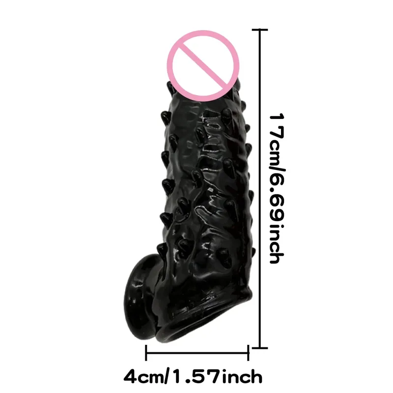 Male Silicone Penis Ring Reusable Cock Ring Lock Delay Ejaculation anillo hombre Penis Sleeve Chastity Erotic Sex Toys For Men
