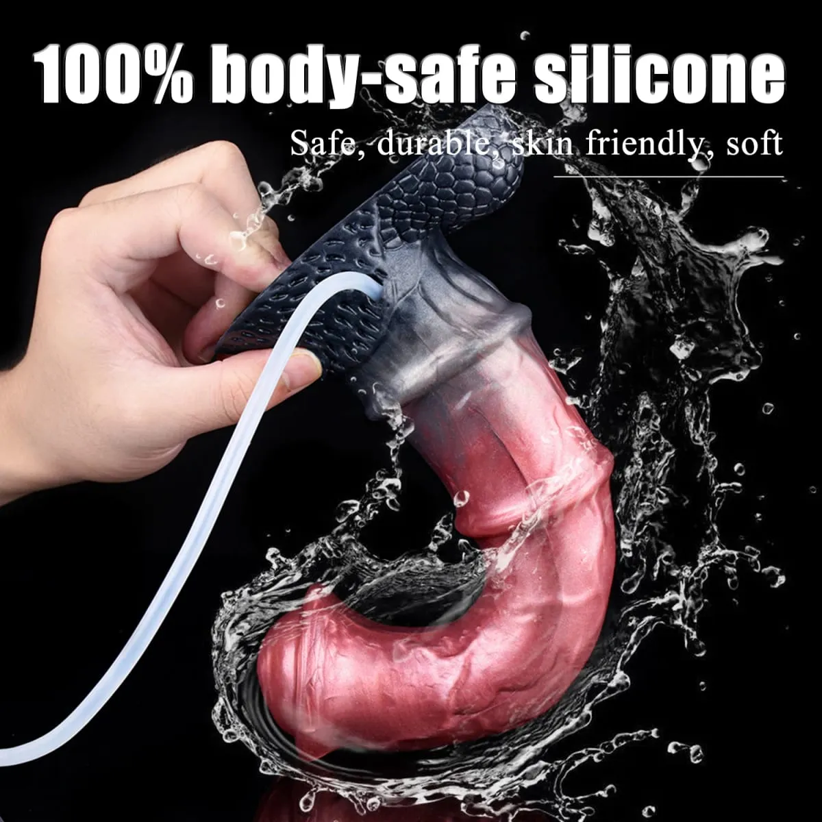 Squirting Horse Anal Dildos Monster Fake Penis G-Spot Stimulator Masturbation Butt Plug Cock Sex Toy For Women Men Flirting