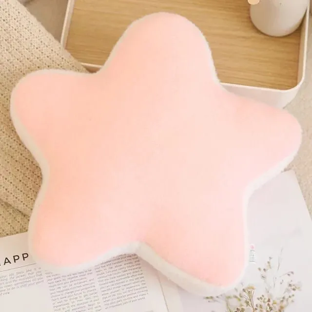 Rainbow Wish Star Moon Plush Pillow Colorful Crown Cloud Soft Toy Pillow Cushion Sofa Home Decoration Throw Pillows