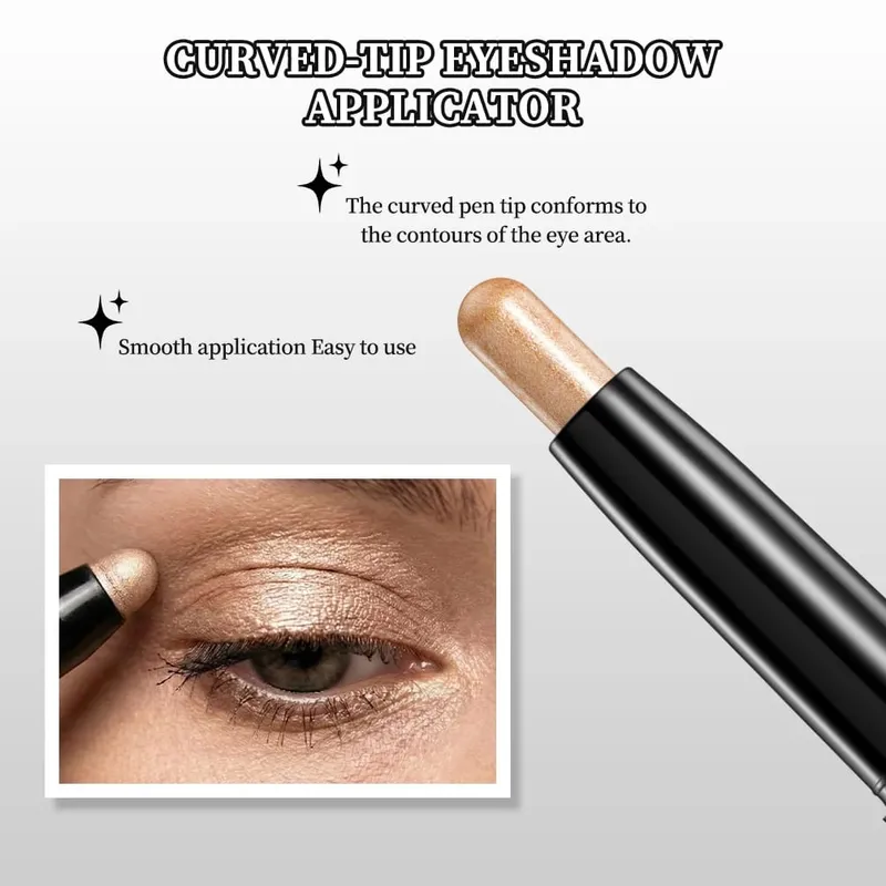 Pearlescent Eyeshadow Makeup Kits Shimmer Glitter Diamond Natural Without Taking Off Eye Shadow Cosmetics Set Highlighter