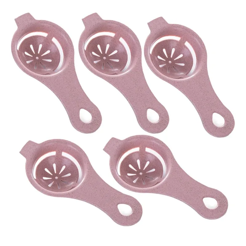 3PCS Egg Separator Egg Yolk White Separator Egg White Separator Egg Whites Strainer Filter Divider Egg Separator Tool Kitchen Ba