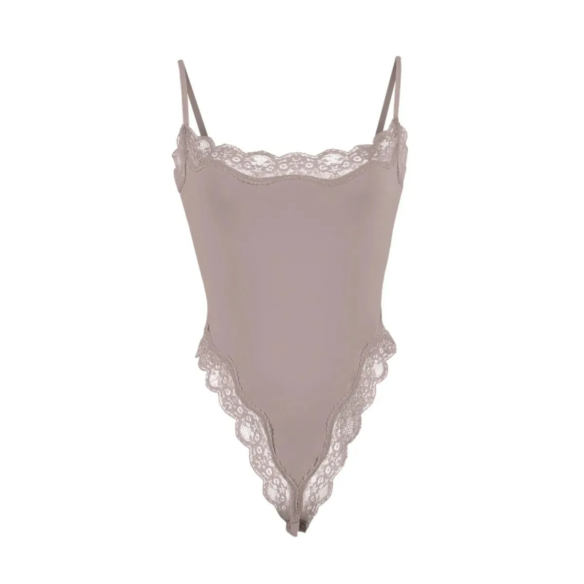 Lace Camisole Bodysuit Women Solid Sleeveless Backless Body Shaper Jumpsuit One Piece Sexy Slim Bodycon Rompers Summer Tank Tops