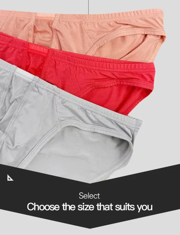 1PCS Herren Low Rise Solide Grau Bikini Unterwäsche Elastische Einfache Kante Weiche Stretch Stoff 3D Kontur Beutel Männliche Slips