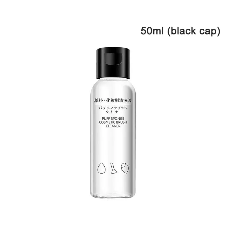 50/80/100ml Makeup Brushes Sponges Cleaning Liquid Make Up Egg Sponge Air Cushion Puff Makeup Tool Mild Transparent Gel Cleaner