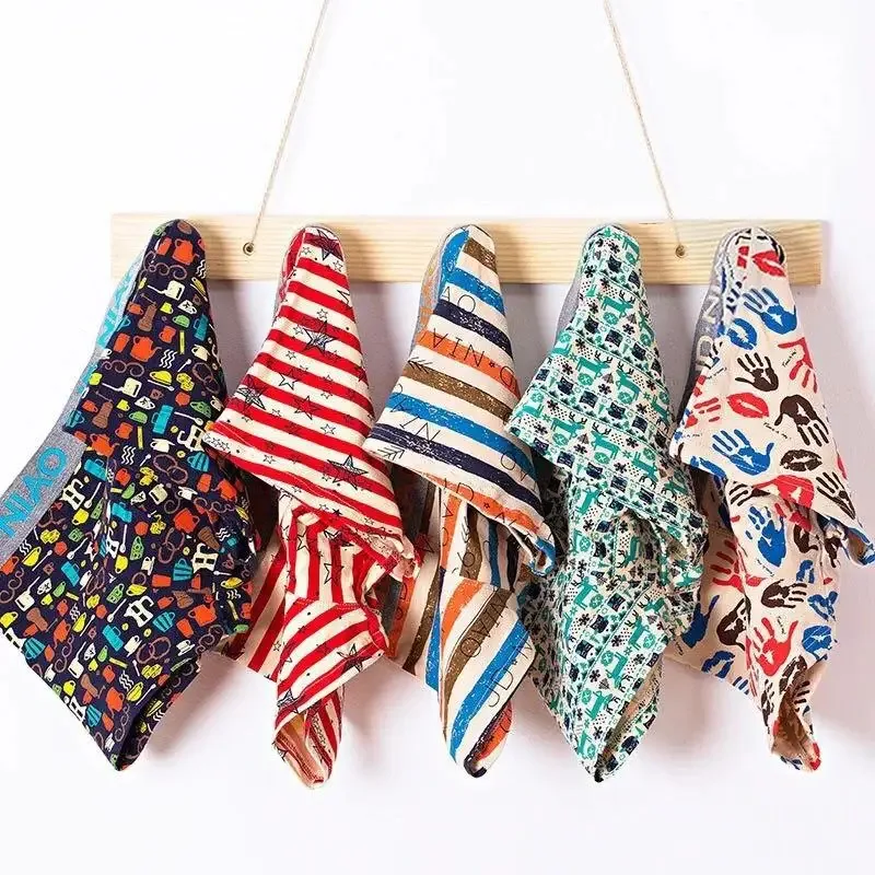 4Pcs Boxer Shorts Men's Underwear Sexy Panties Cotton Boxers Man Underpants Male Shorts Homme U Convex Lingerie Free Shipping