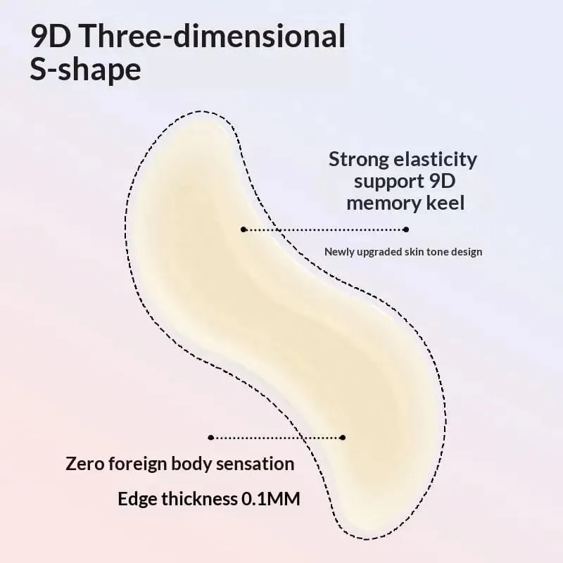 S-shaped Cosmetic Ear Corrector Elf Ear Stickers Ear Supporters Self Adhesive Cosmetic Ear Stickers Invisible Ear Stickers