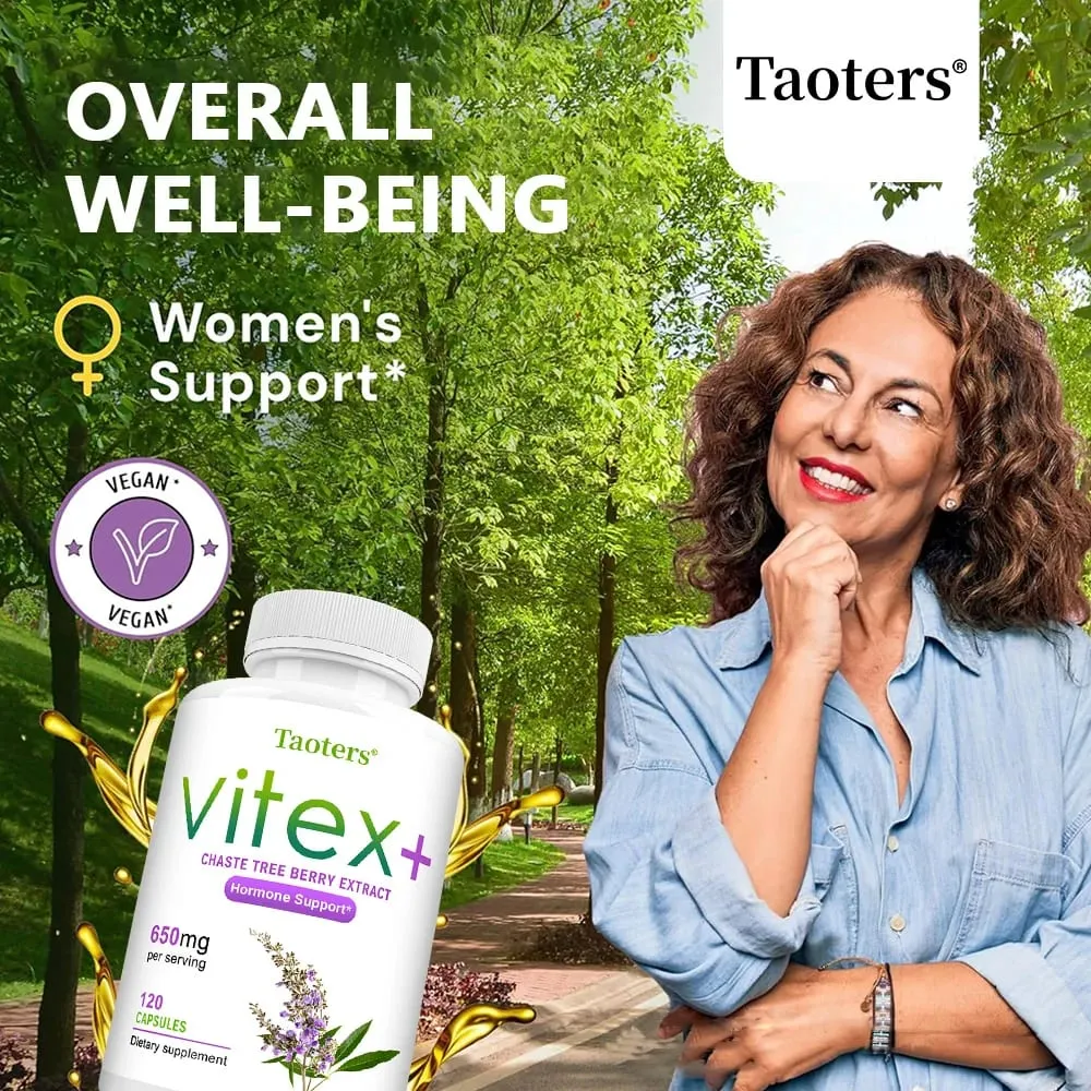 Vitex - Chaste Tree Berry Extract - Menopause Support Weight Management Balancing Emotions Helping To Improve Skin