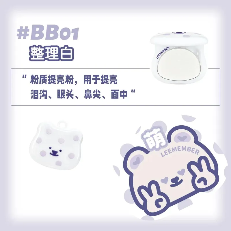 Polka Dot Series Dewy Water Cream Blush Palette Mini Multi-Use Cheek Highlighter Set Glowy Liquid Blush Face Makeup
