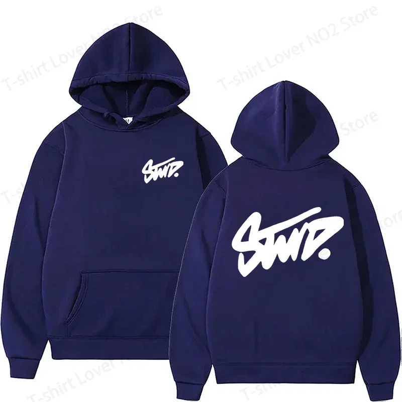 New Men's Hooded Sweatshirt Casual and Fashionable Soft and Comfortable Featuring Letter-Printed Patterns