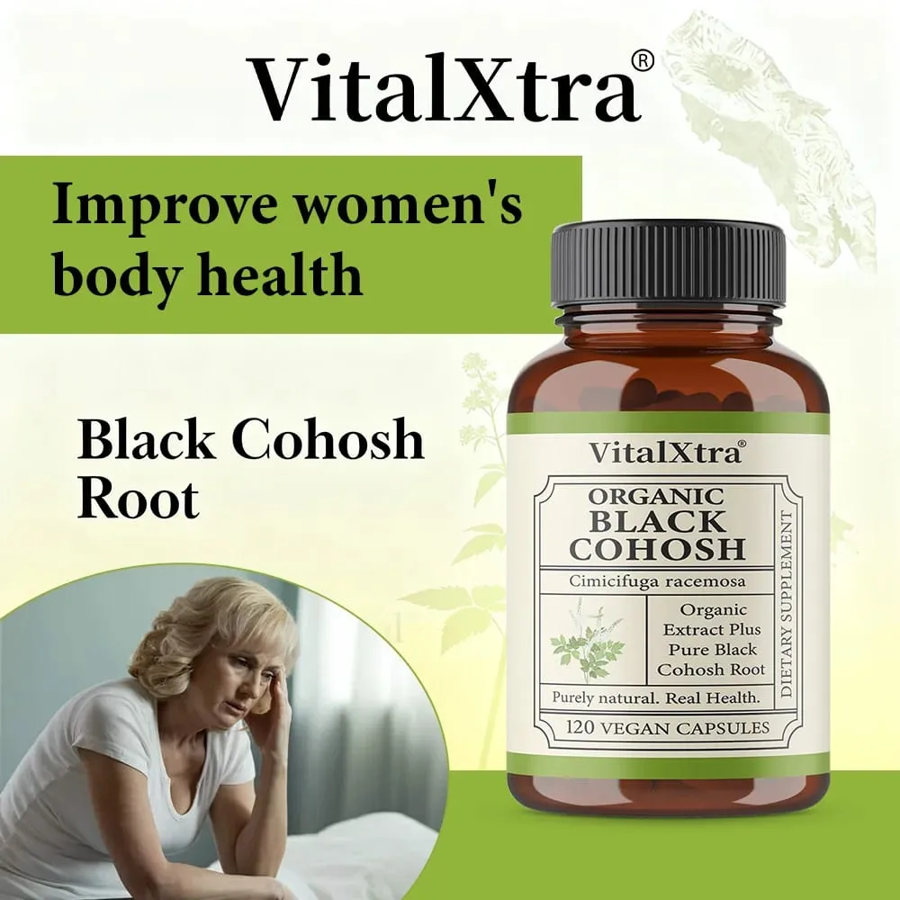 Black Cohosh Root Regulates Endocrine Function Improves Sleep Quality Relieves Menopausal Symptoms Help Cardiovascular Health