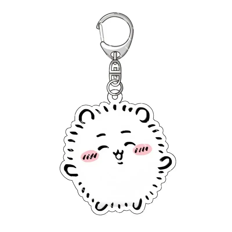 yiji Pendant Anime Comic Acrylic Peripheral Keychain Hachiware Usagi Cute Pendant Bag Hanging Decoration Decoration