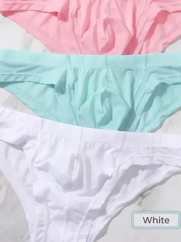 3PCS Herenslips Slips Verstandige herenzak sportafvoerend zweet ademende shorts met middelhoge taille