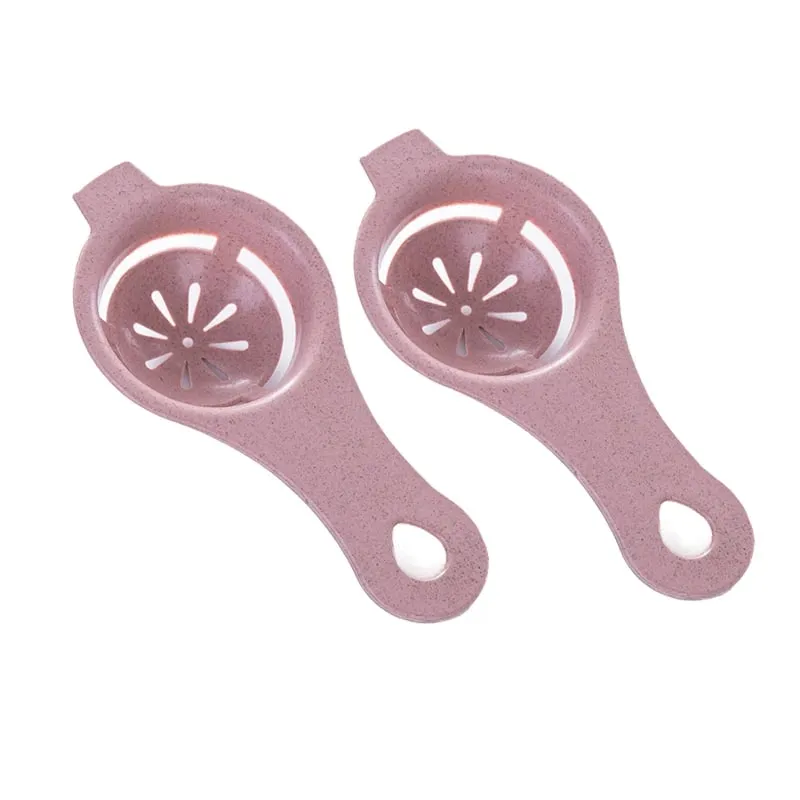 3PCS Egg Separator Egg Yolk White Separator Egg White Separator Egg Whites Strainer Filter Divider Egg Separator Tool Kitchen Ba