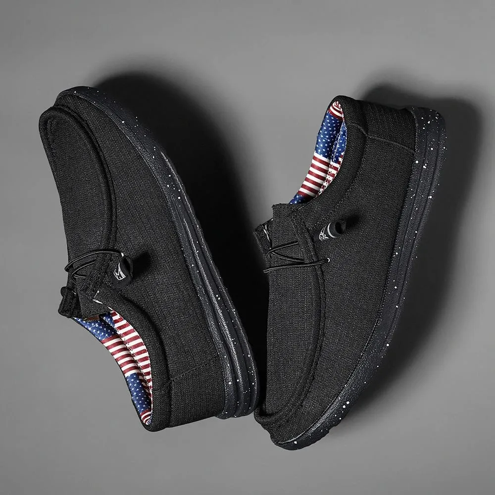 Plus Size Men's Solid Color Breathable Slip On Classic Loafer Shoes Comfy Casual Durable Lightweight Walking Shoes — image 3