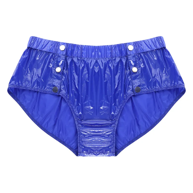 Men Waterproof Diaper Cover Elderly Bedridden Leak-proof Incontinence Briefs Tear-away Washable Adaptive Underwear Swimwear