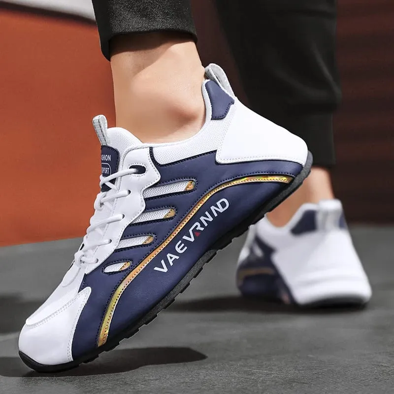 Brand Designer Shoes Men Soft Comfortable Height Increasing Men Casual Shoes Tenis Masculino White Shoes Platform Sneakers Men — image 1