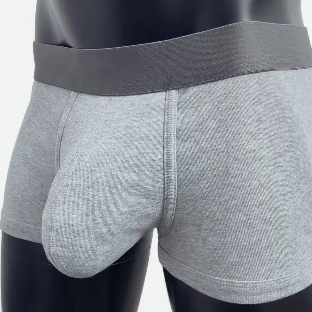 Cotton men's boxer briefs with large pockets, comfortable and hot-selling men's sexy underpants. — image 6