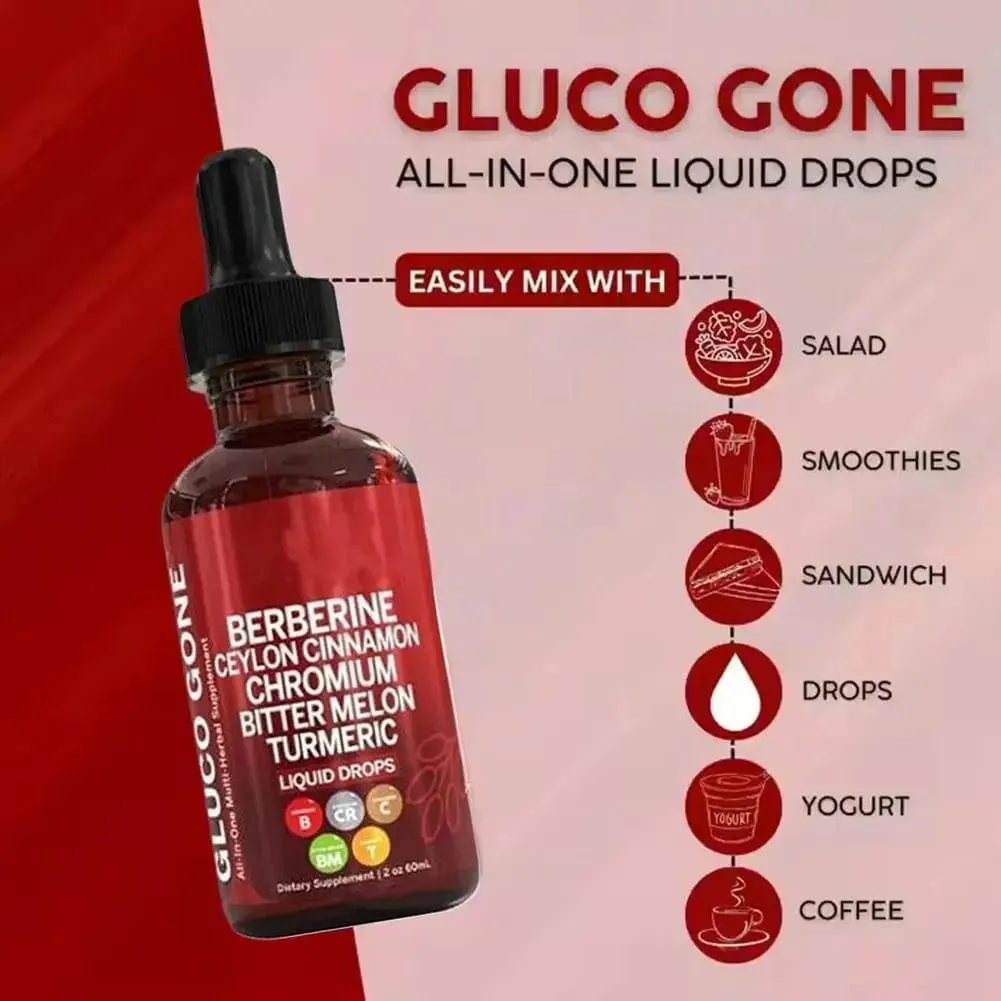 60ml Berberine Cinnamon Drops For Health Immune Support Gut Health Metabolism Antioxidant- Ceylon Cinnamon Flavor