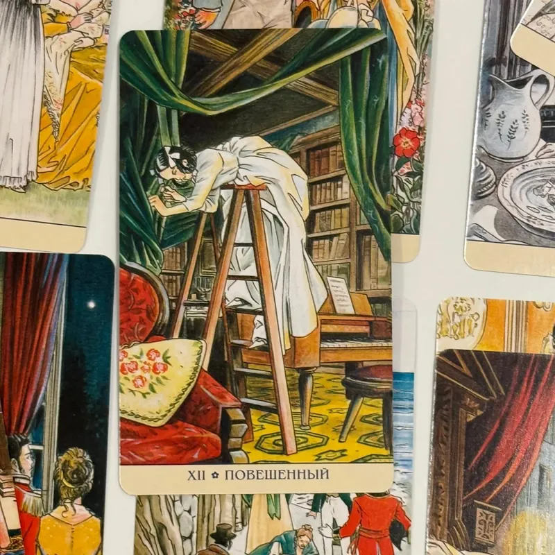 Russian Version Jane Austen Tarot Cards Tаро джейн остин Русская версия Deck Board Table Games